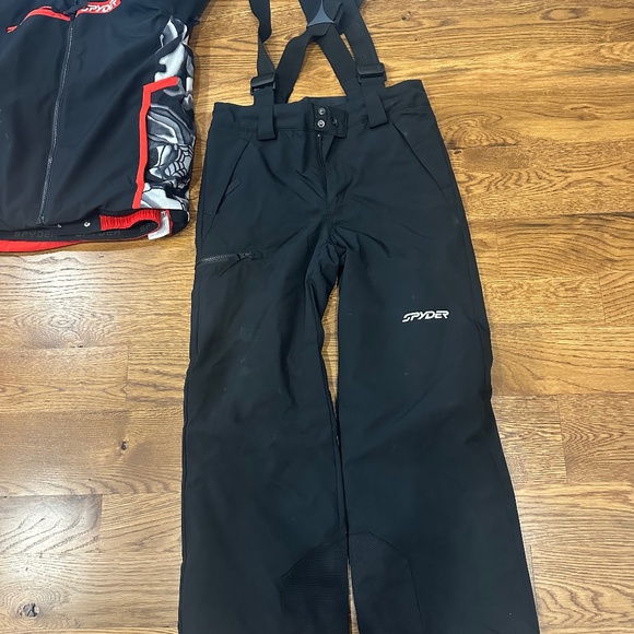 Spyder Ski Bibs and Jacket - Picture 3 of 4